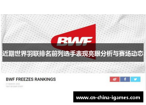 近期世界羽联排名前列选手表现亮眼分析与赛场动态 近期世界羽联排名前列选手表现亮眼分析与赛场动态